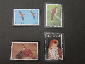 Mauritius 1984 Sc 583-6 Bird set MNH