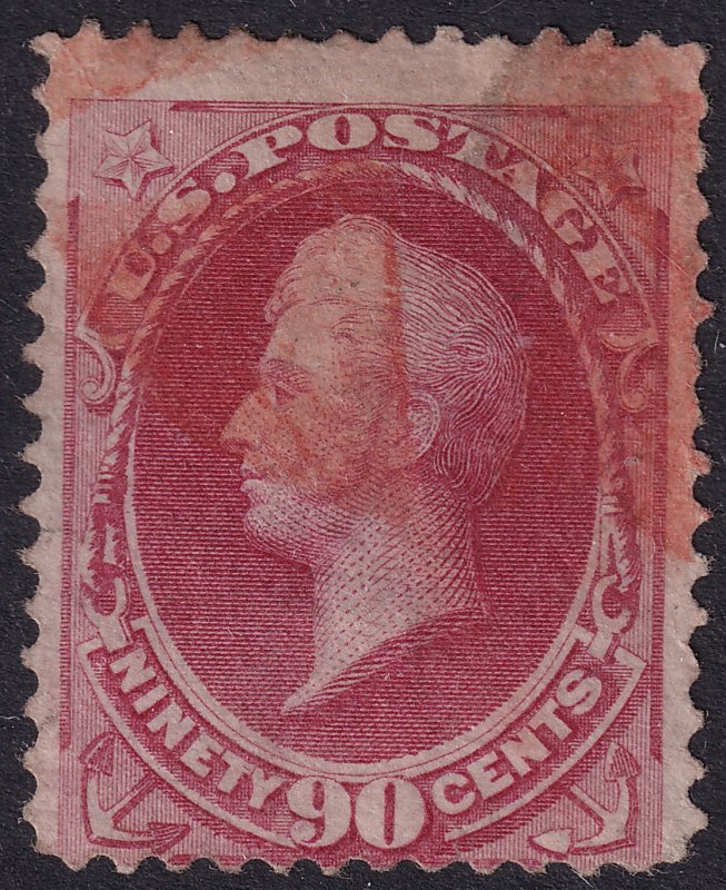 #155 Used, Fine+, Red cancel (CV $325 - ID44916) - Joseph Luft