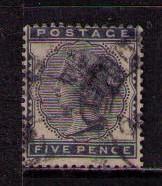 GREAT BRITAIN Sc# 85 USED VGF Victoria