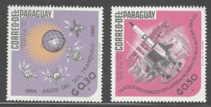 Paraguay Scott 922-923 MH* stamps