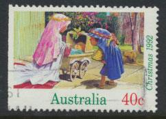 Australia SG 1383  Used  x booklet left margin imperf - Christmas