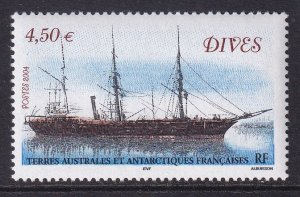 French Southern and Antarctic Territories 339 Ship MNH VF