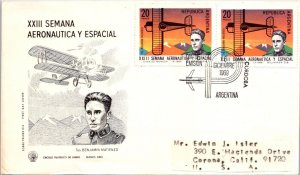 Argentina 1969 FDC - XXIII Aeronautical and Space Week - Cordoba - J92