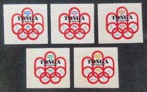 Tonga Summer Olympic Games Montreal 1976 Sport (stamp) MNH *odd *unusual *c scan