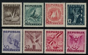 Austria #B171-8*  CV $2.85 End of Nazi occupation set