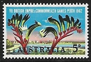 Australia # 349 - Kangaroo Paw & Perth - MNH.....{KBl8}