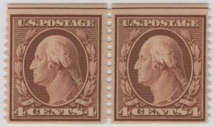 #354 Pair Mint Very Fine OG Hinged (GP2)