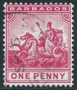 Barbados, Sc #72, 1d Used