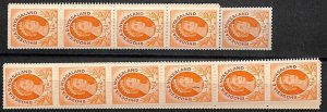 ZA0031 - RHODESIA NYASALAND - STAMP LOT - SG # 1a*41 + 2a/b*60  -  MINT MNH