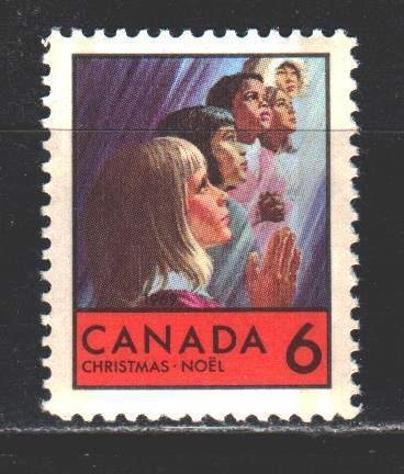 Canada. 1969. 445 from the series. Christmas. MNH.