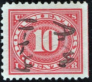 R234 10¢ Documentary Stamp (1917) Used