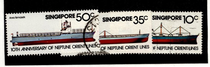 Singapore #308-31  Single (Complete Set)