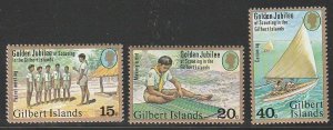 GILBERT ISLANDS #305-7 MINT NEVER HINGED COMPLETE