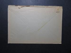 Germany 1947 French Zone Taxe Percue Cover to USA / Sm Top Tear (II) - Z11864