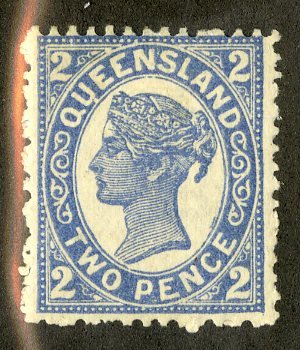 QUEENSLAND 114  MH SCV $8.00 BIN $3.25