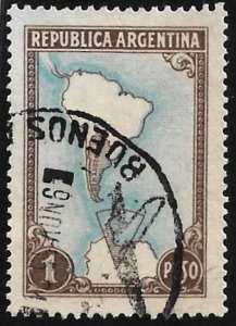 Argentina Scott # 594 Used. All Additional Items Ship Free.