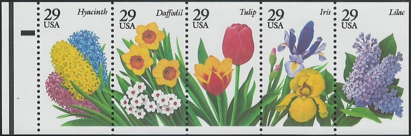 Scott: 2760-2764 United States - Garden Flowers - MNH