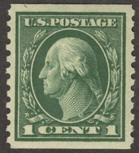 US #443 SCV $250.00 XF-SUPERB mint never hinged, near perfectly centered,  SU...