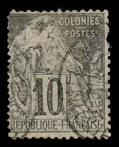 French Colonies 50 Used