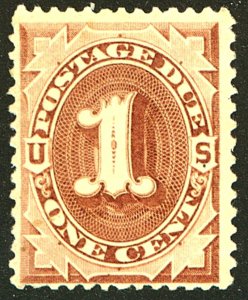 U.S. #J1 MINT OG NH