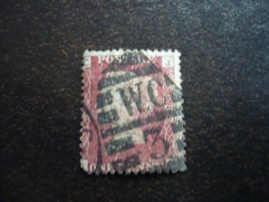 Stamps - Great Britain - Scott# 20 - Used Part Set of 1 Stamp