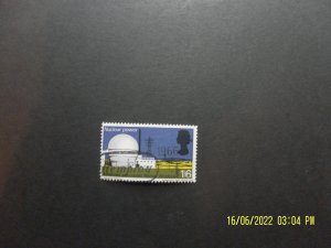 1966 Nuclear Power Windscale Reactor Stamp 1/6 , used, VG
