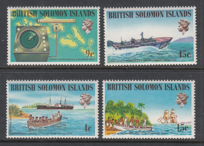 Solomon Islands 268-271 MNH VF