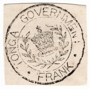 (I.B) Tonga Postal : Government Frank