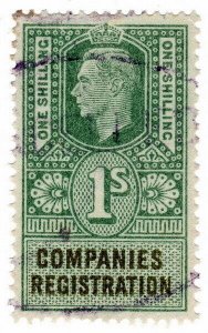 (I.B) George VI Revenue : Companies Registration 1/- 
