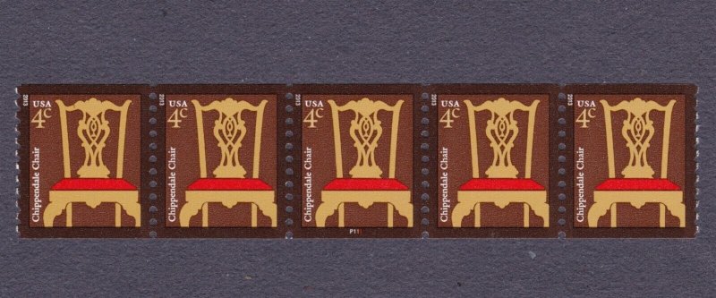 PNC5 4c Chippendale Chair WA P1111 US 3761a MNH OG