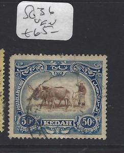 MALAYA KEDAH   (P0510B)  COW  50C  SG 36   VFU 