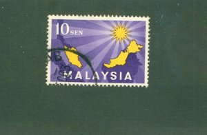 MALAYSIA 1 USED BIN $0.50