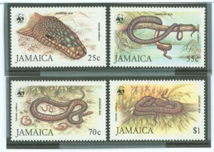 Jamaica #591-594