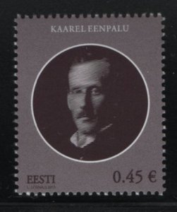 Estonia 2013 MNH Sc 732 45c Kaarel Eenpalu, State Elder and Prime Minister