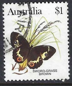 Australia 880 VFU BUTTERFLY Z2720-4