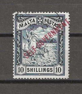 MALTA 1922 SG 105 USED Cat £425