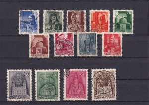 SA22a Hungary 1943 Churches and Saints used stamps