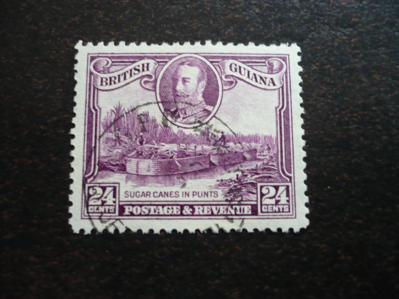 Stamps - British Guiana - Scott# 216 - Used Part Set of 1 Stamp