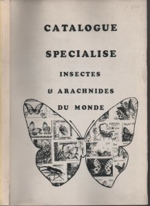 Philatelic Literature Insects et Arachnides du Monde Entier Timbres-Poste.