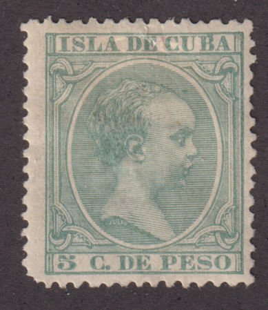 Cuba 144 King Alfonso XIII 1890