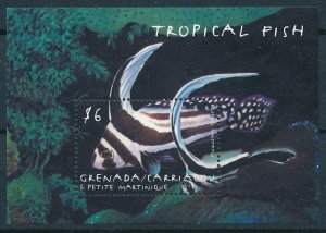 [109018] Gren. Carriacou & Petite Martinique 2000 Marine life fish Sheet MNH