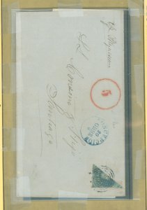 Chile 5d Folded Letter, Ex George Alvisos