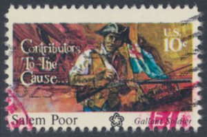 USA  Sc# 1560  Used Salem Poor  see details & scans