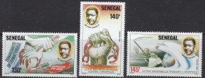 Senegal 721-23 MNH 1987 set (102)(ad5082)