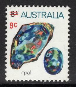 AUSTRALIA SG579 1974 SURCHARGE MNH