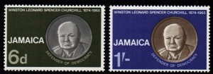 Jamaica # 252 - 253 MNH