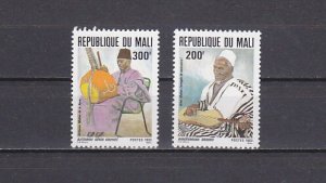 Mali, Scott cat. 477-478. Native Musicians with Instruments issue.