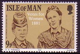 Isle of Man Centenary of Women's Suffrage 1v SG#201 SC#197