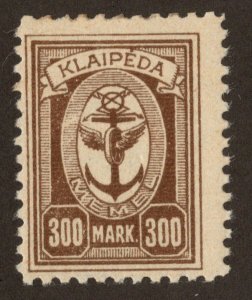 Memel Scott N36 Unused hinged.