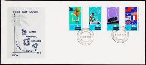 Tokelau. 1972 FDC. S.G.33/36. Fine Used